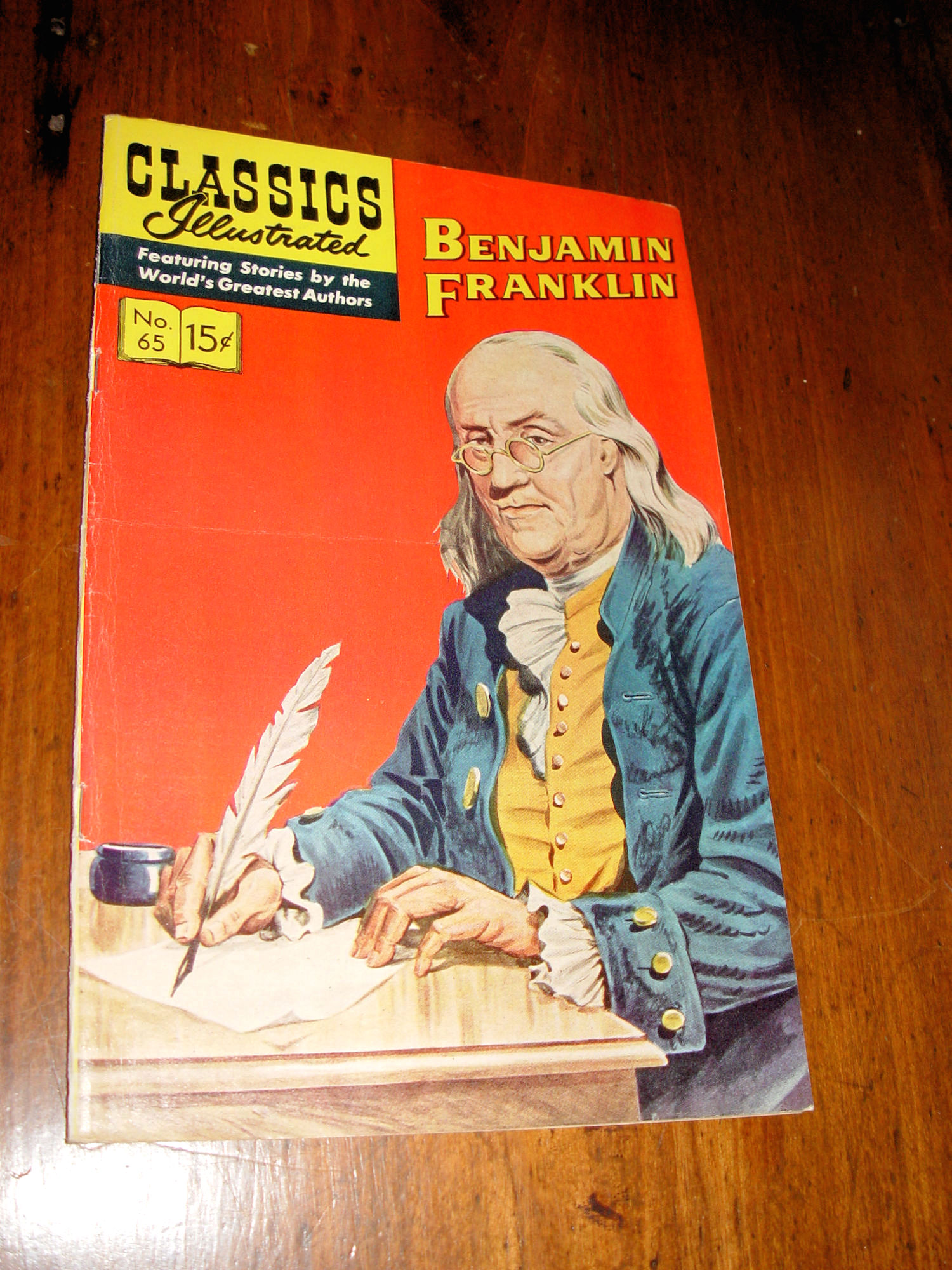 Classics
                        Illustrated 1964 Benjamin Franklin No 65