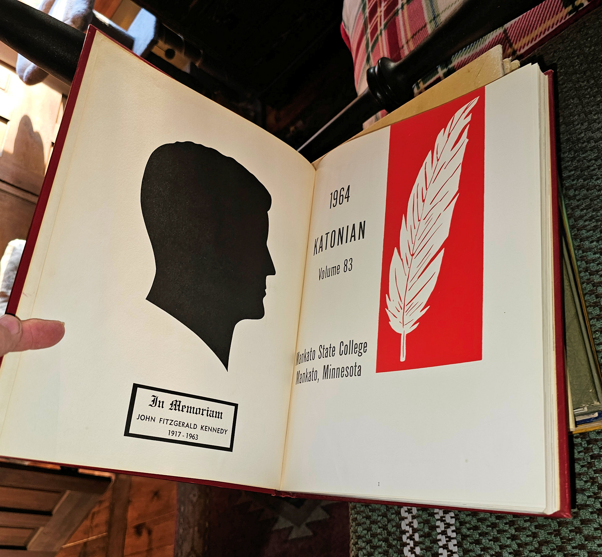 1964 Katonian Yearbook Mankato College,
                          Minnesota Vol 83