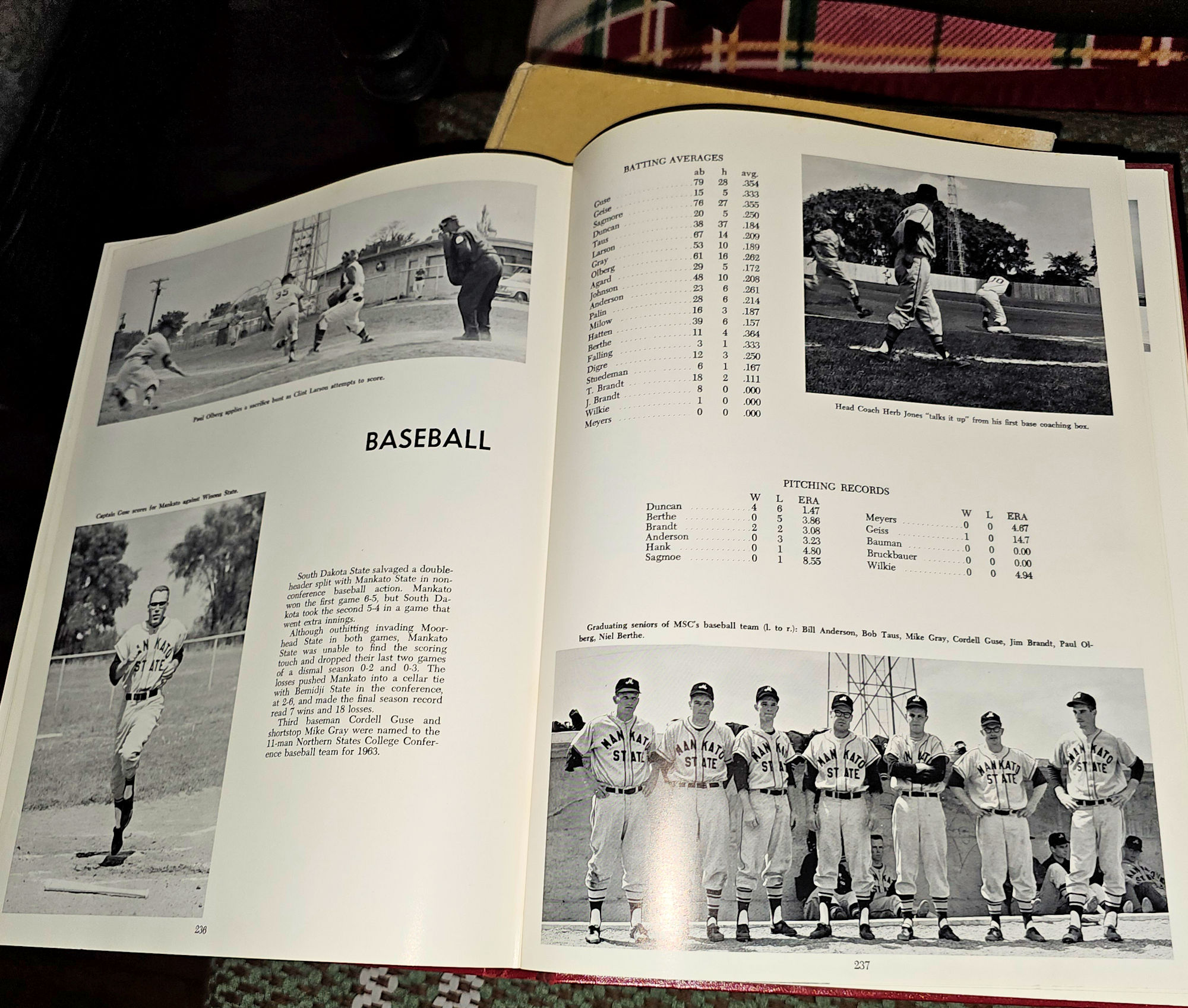 1964 Katonian Yearbook Mankato College,
                          Minnesota Vol 83