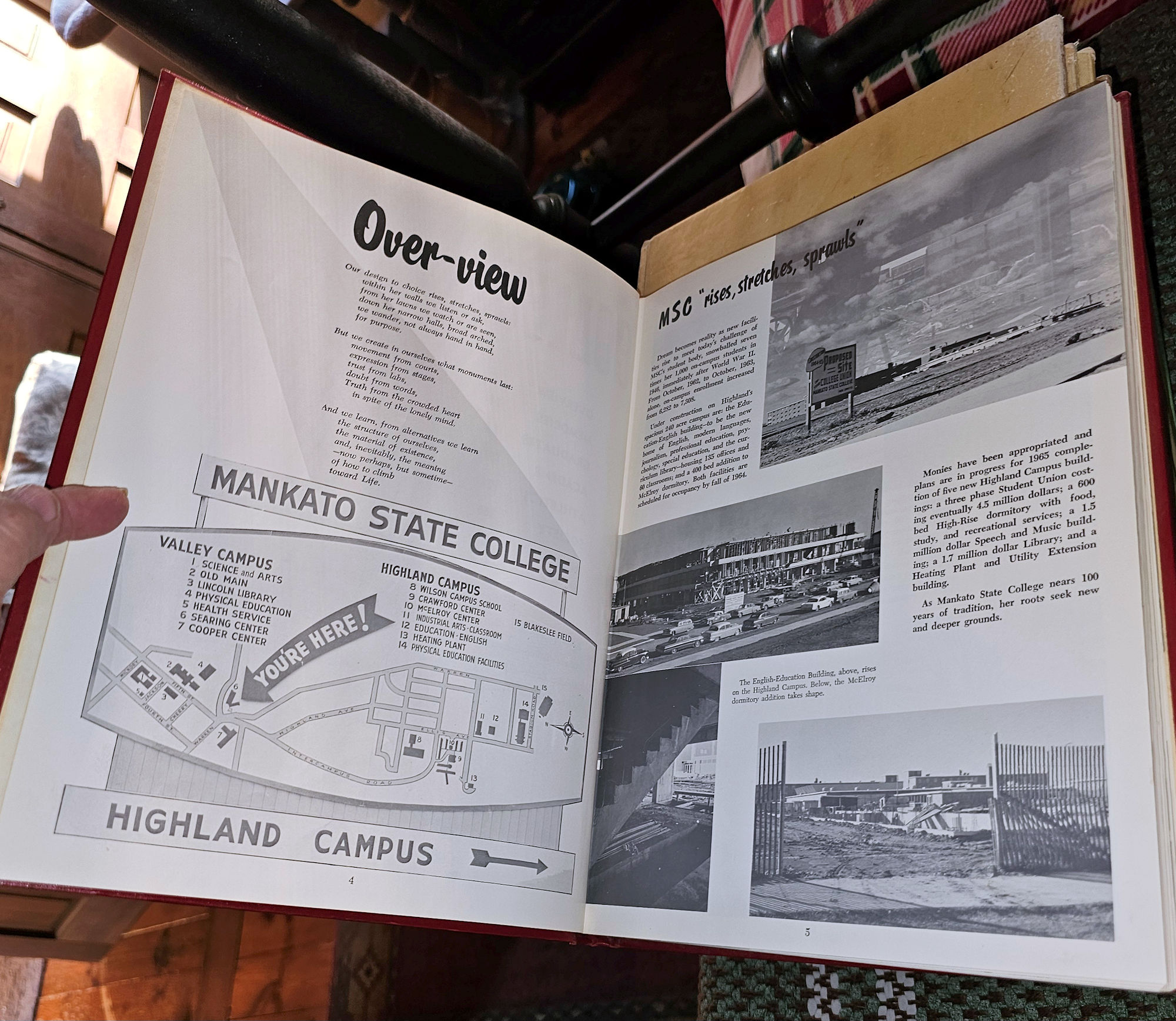 1964 Katonian Yearbook Mankato College,
                          Minnesota Vol 83