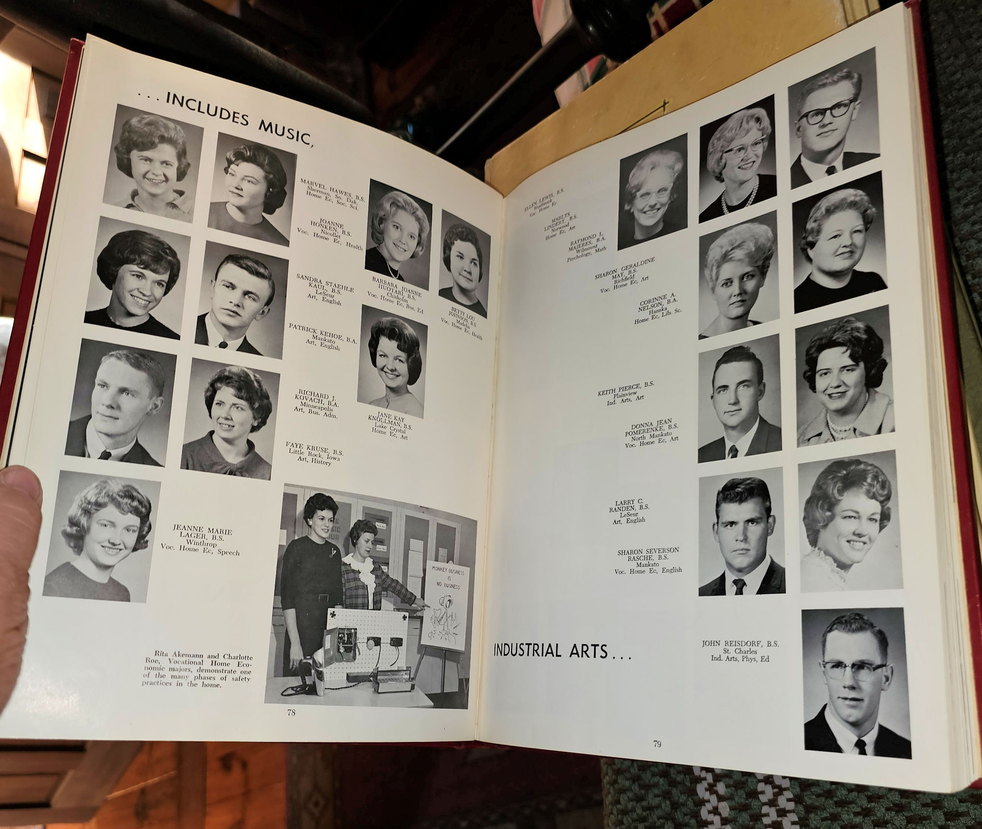 1964 Katonian Yearbook Mankato College,
                          Minnesota Vol 83