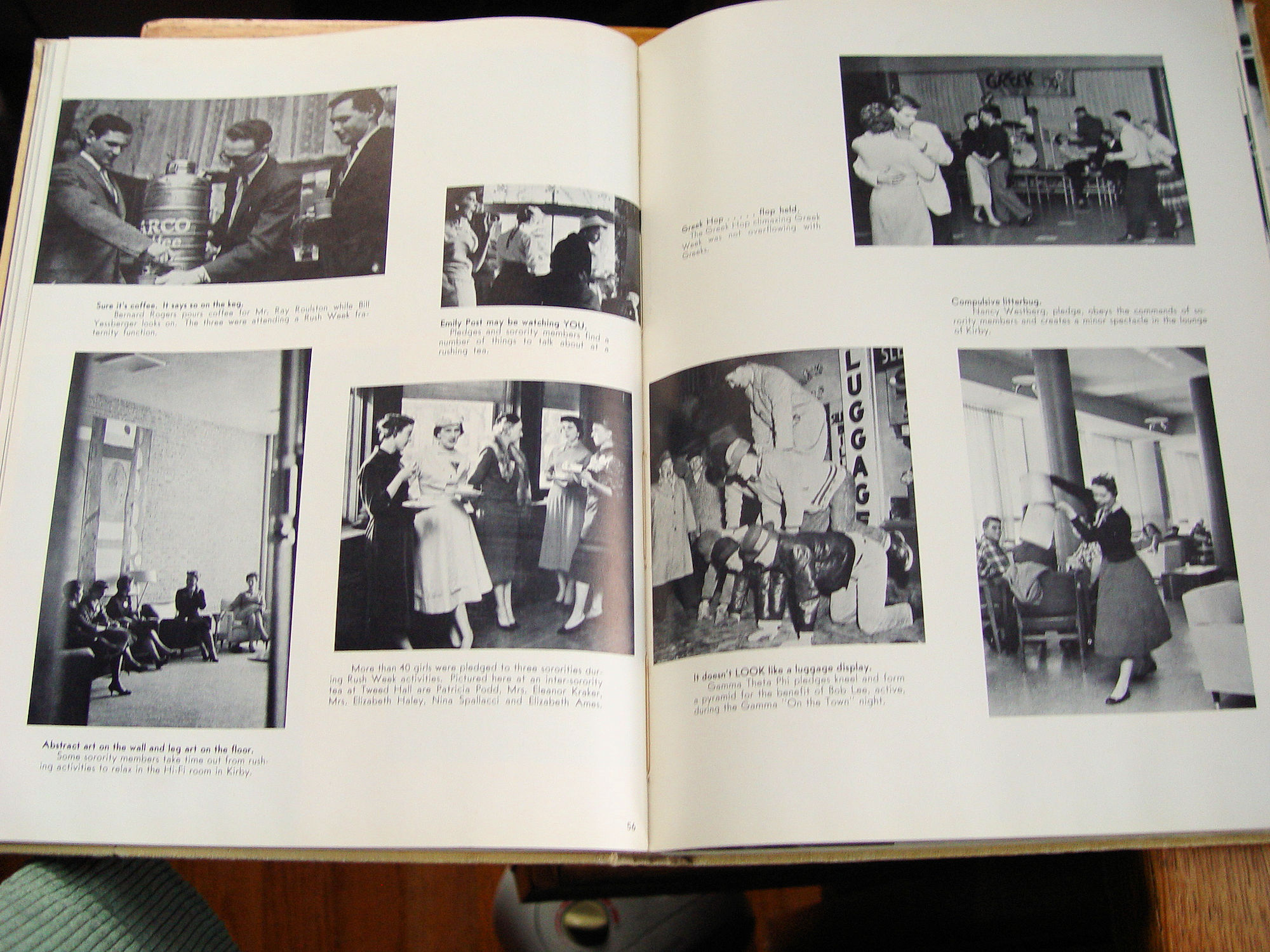 1957 University of Minnesota 'Chronicle'
                          Duluth Branch Yearbook