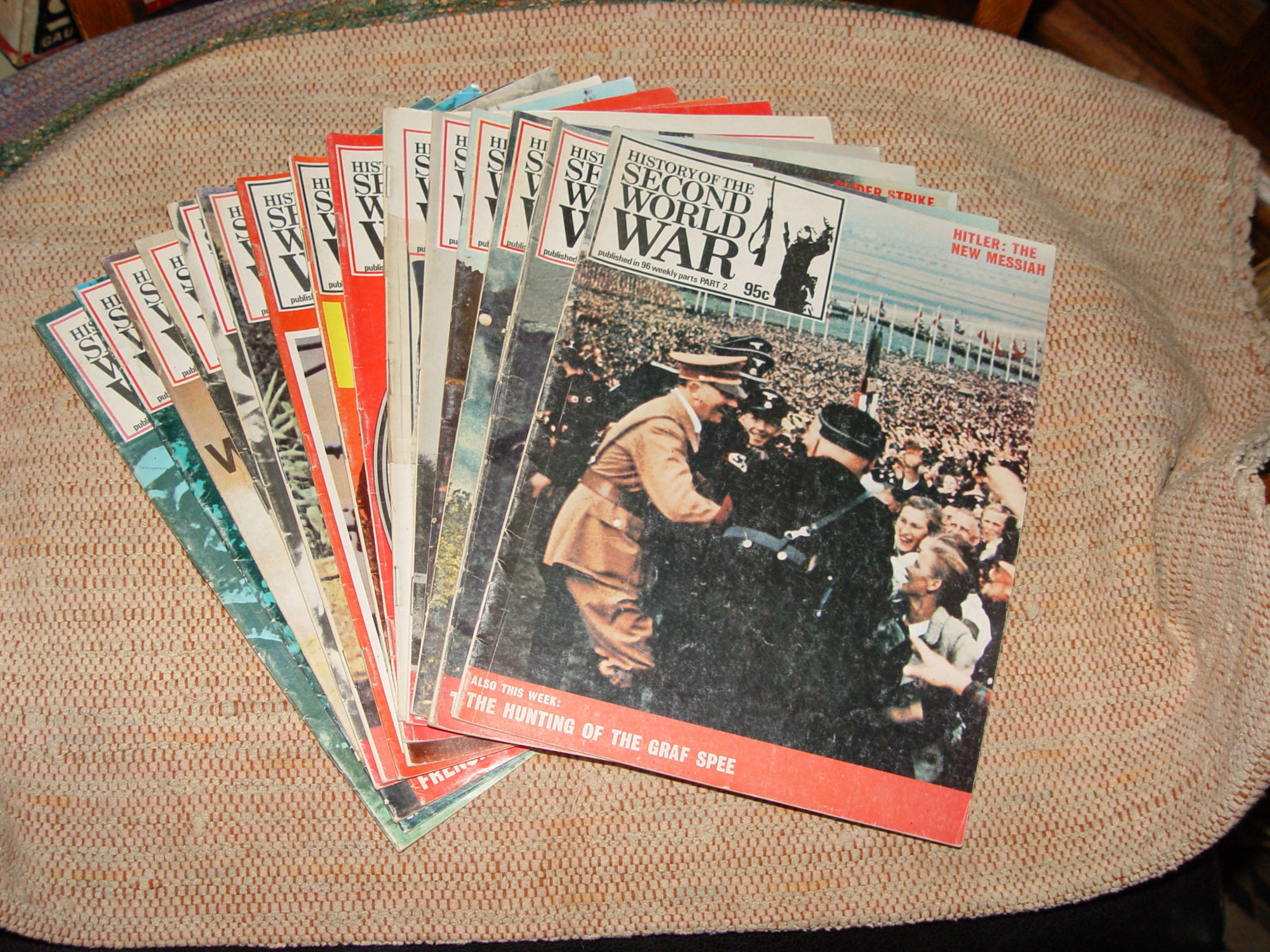 History of the Second World War (1973) 15
                        Vintage Magazines