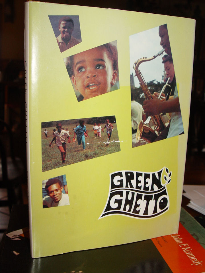 Green Ghetto Poetry by Reverend Herbert
                        Brokering 1972 Published by Saint John's
                        University Press,, Collegeville, Minnesota
                        Signed by the Author