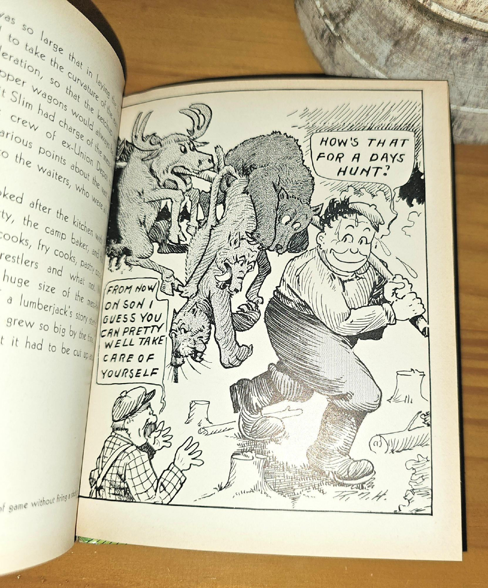 Paul Bunyan and His Big Blue Ox (1937) —
Rand McNally & Co. — R.D. Handy