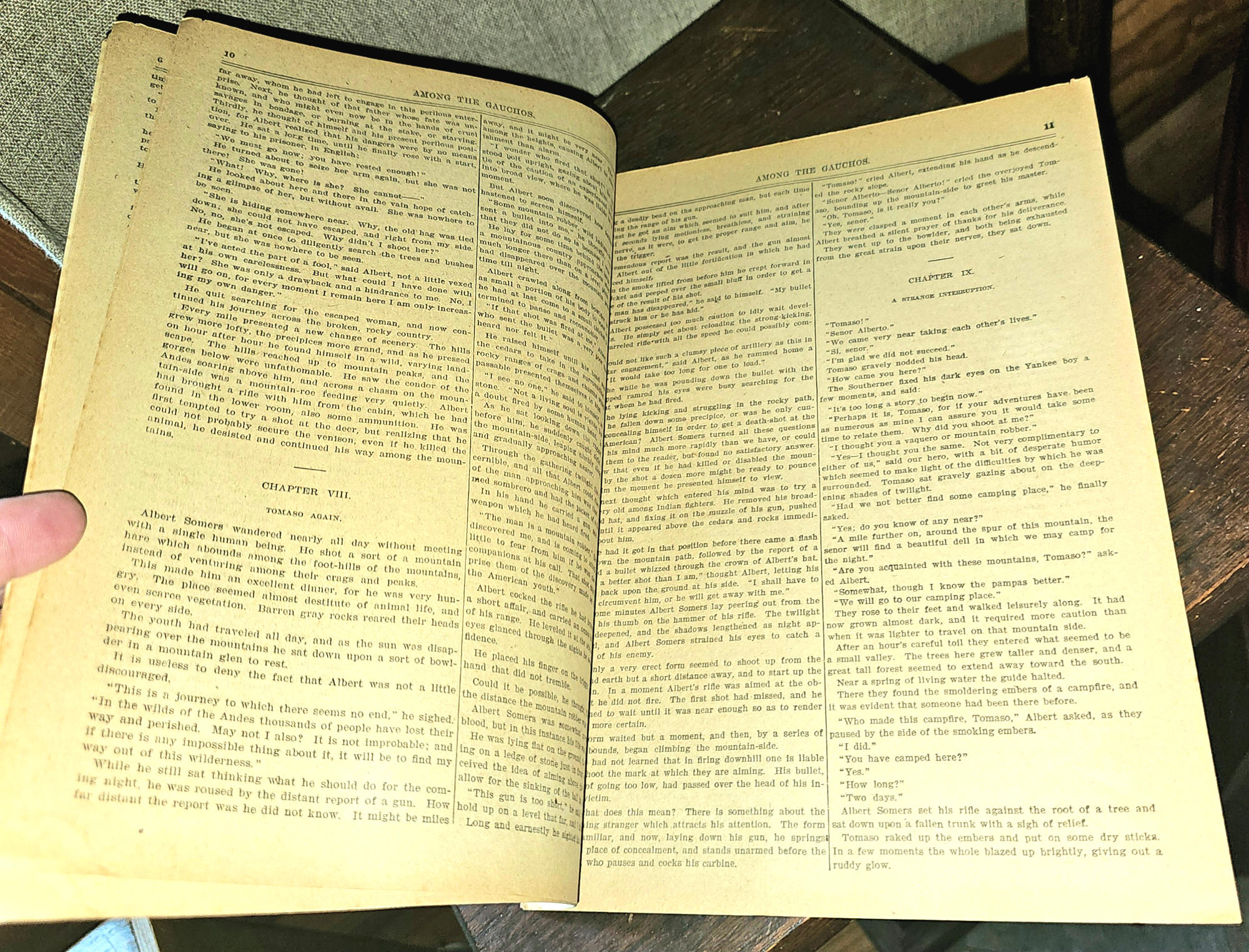 Pluck and Luck No 469 May 29 1907 Among
The Gauchos Frank Tousey Dime Novel