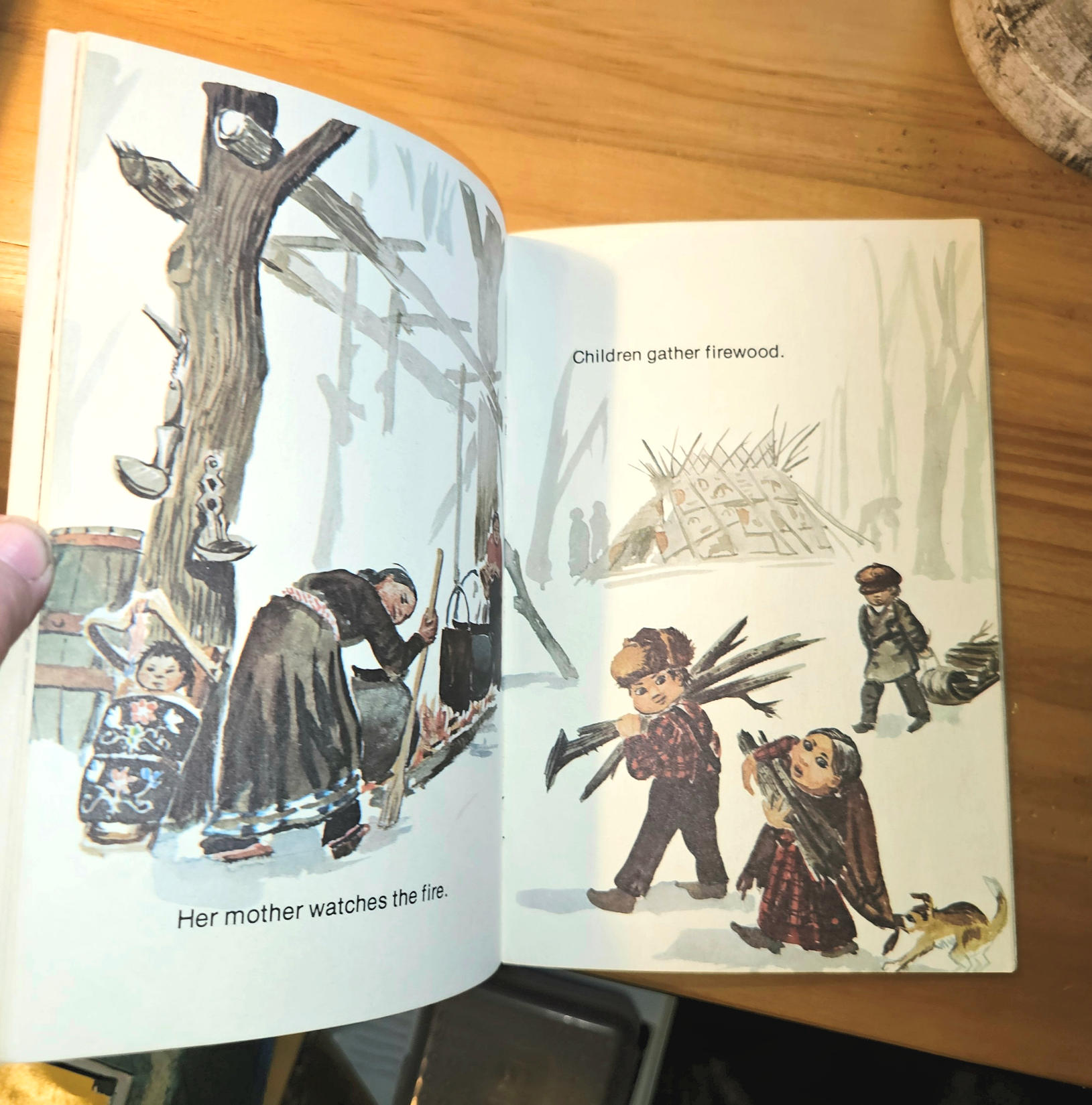 Shemay: The Bird in the Sugarbush —
Anishinabe Reading Materials (1975)