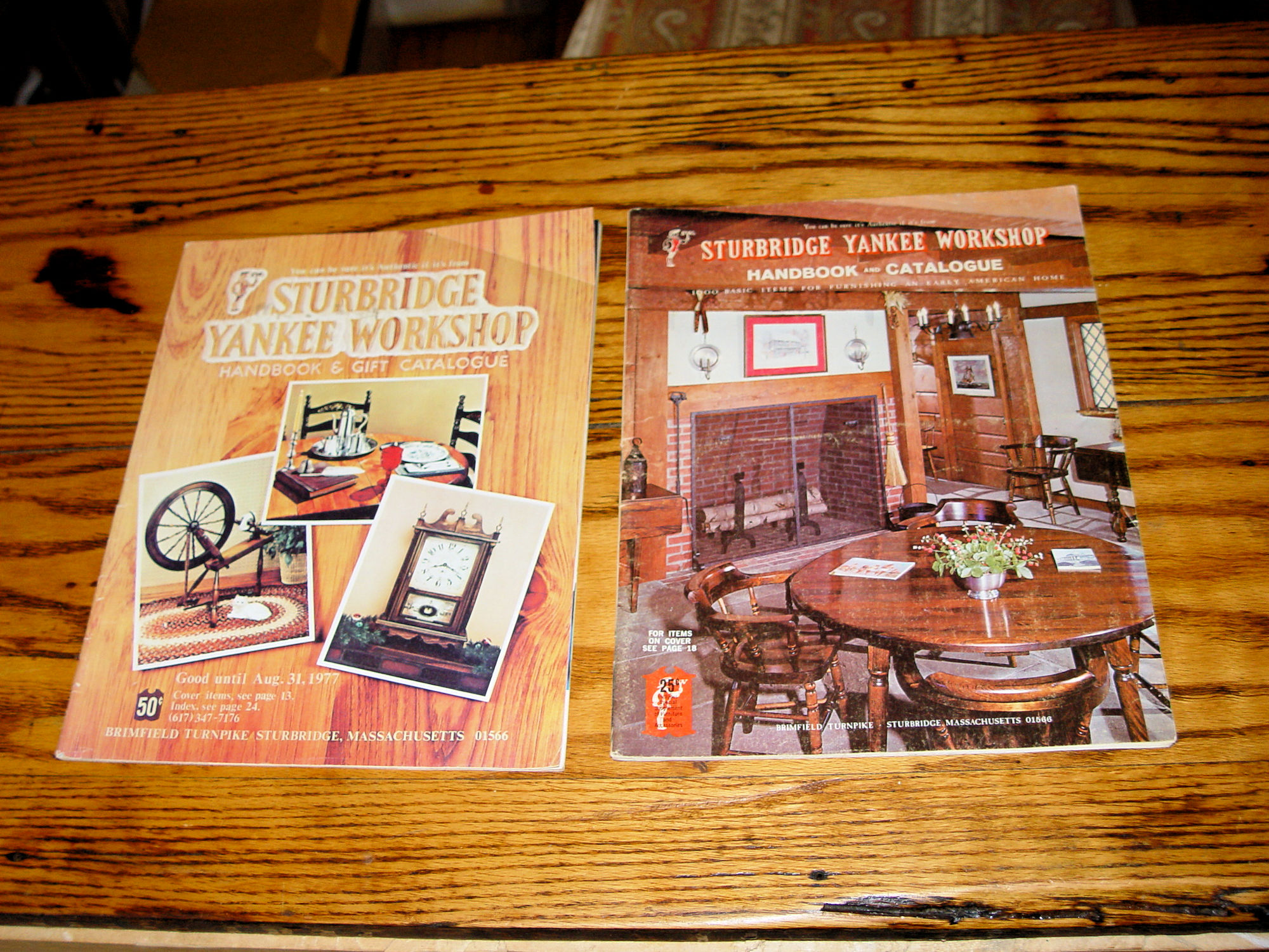 1970's Sturbridge Yankee Workshop
                          Catalogs Massachusetts