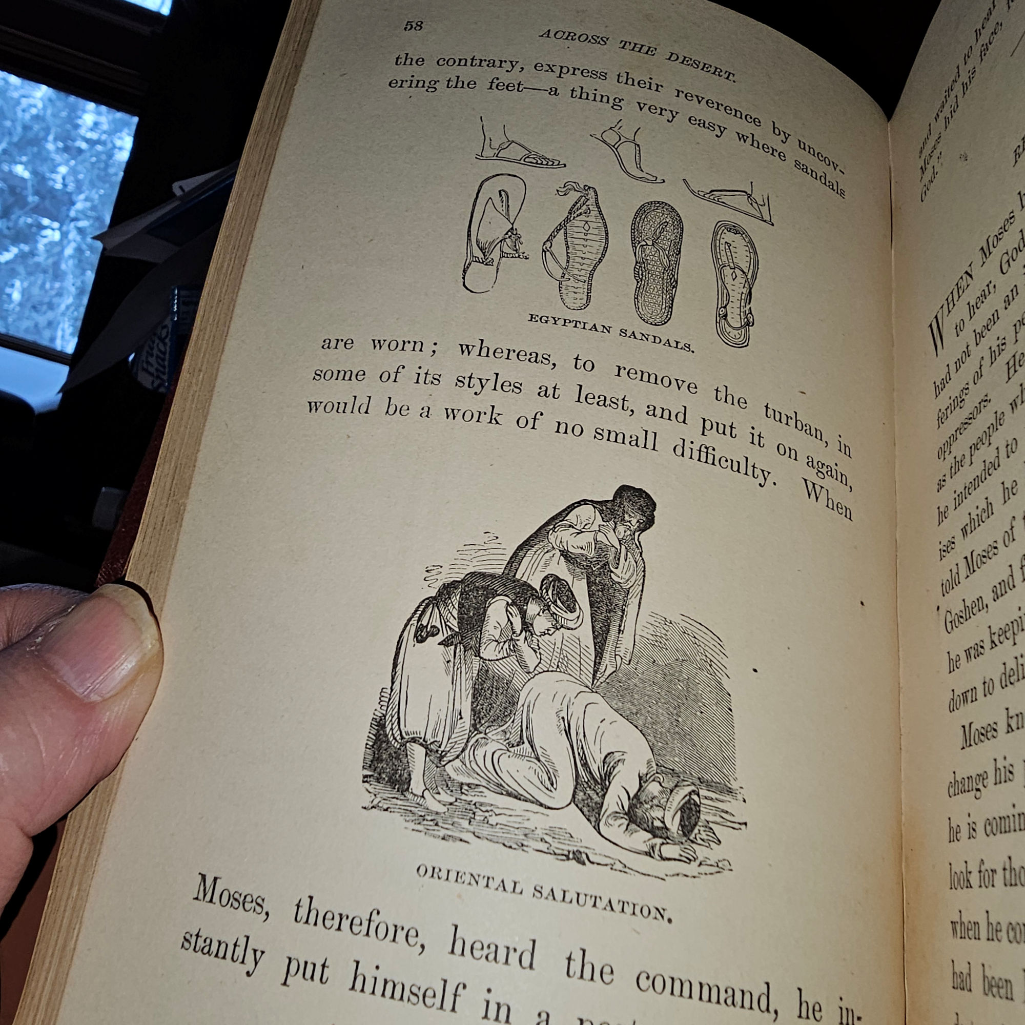 Across The Desert: A Life Of Moses 1873
                          by Samuel Miner Campbell