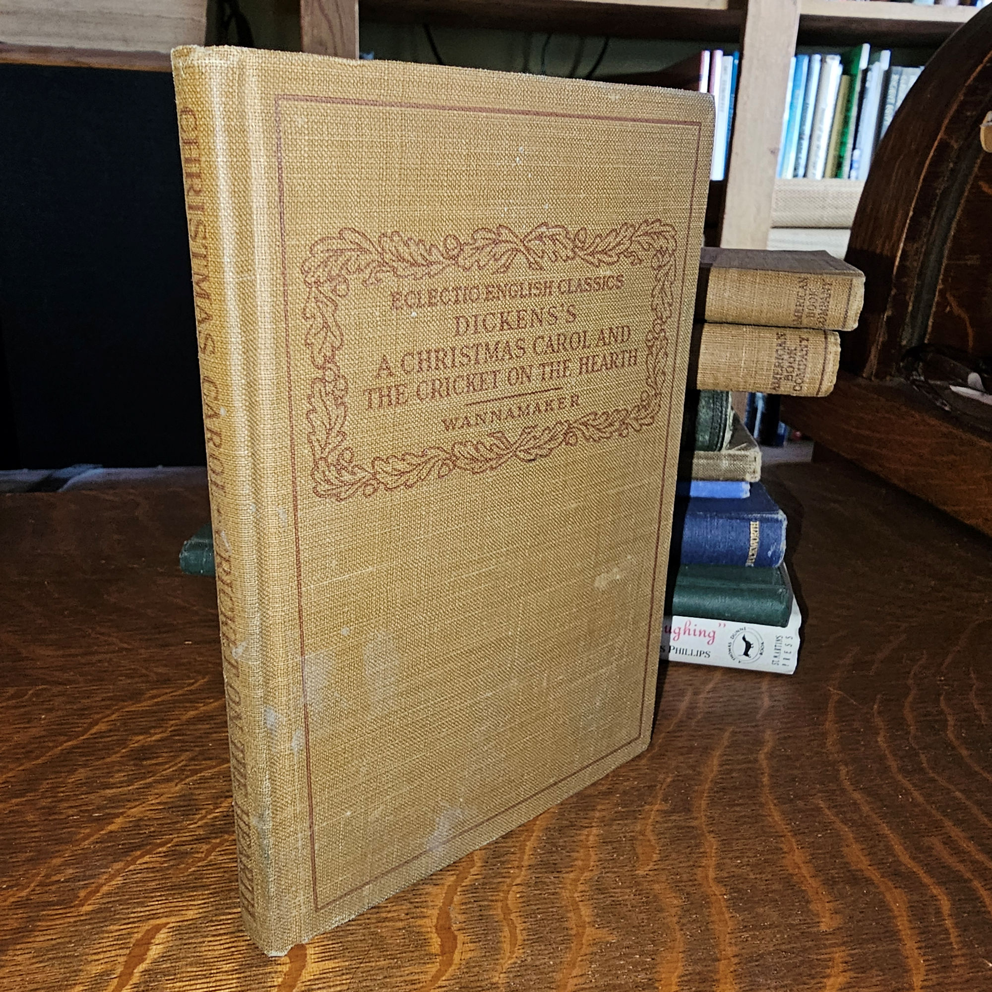 1915 Dickens' Christmas Carol & The
                        Cricket On The Hearth: Riverside Literature