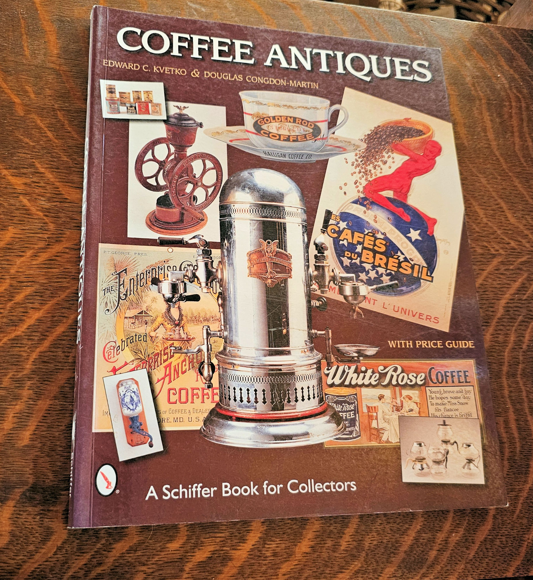 Coffee Antiques by Edward C Kvetko 2000
                        Collectors Book