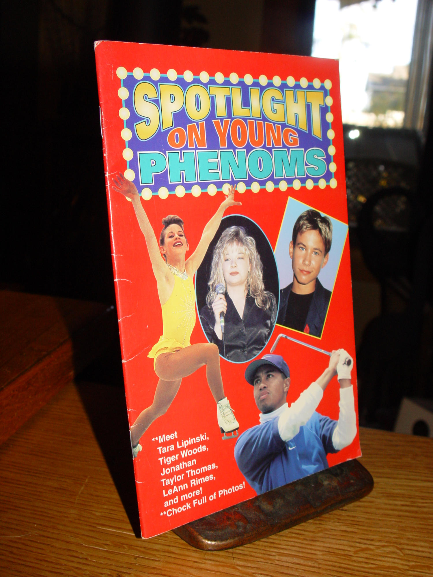 Spotlight on Young Phenoms – 1990s
                        Celebrity Photo Booklet – Tiger Woods, Tara
                        Lipinski, JTT, LeAnn Rimes