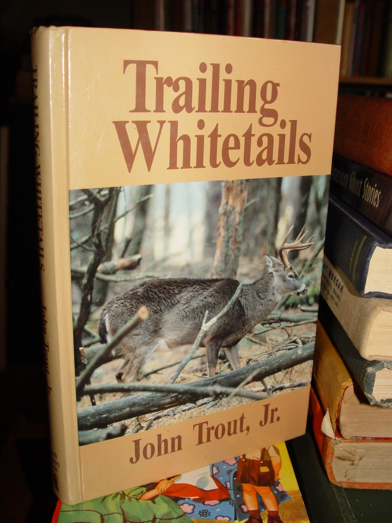 Trailing Whitetails by John Trout, Jr 1987