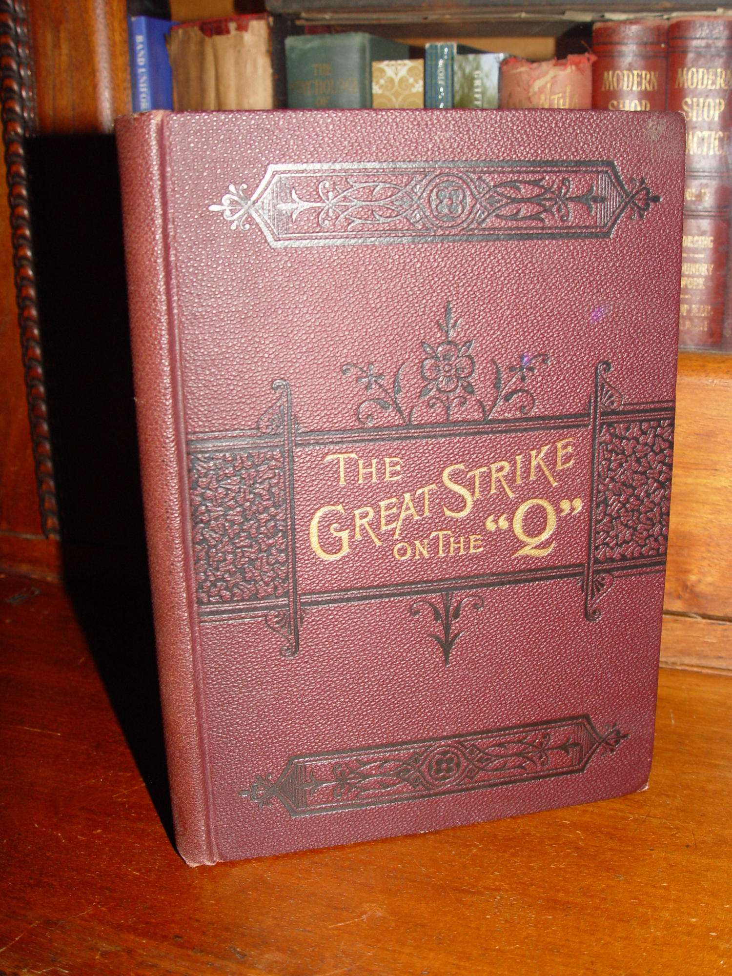 The Great Strike on the “Q” – John A.
Hall – 1889 Railroad Labor Brotherhood
History