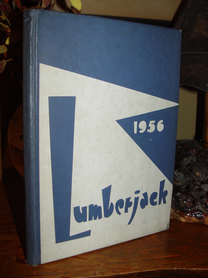 1956 Lumberjack Yearbook ~ Bemidji MN
